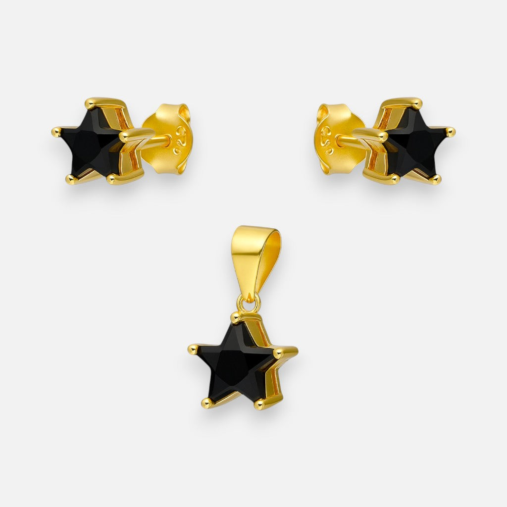 Conjunto Estrella Circón Ónix