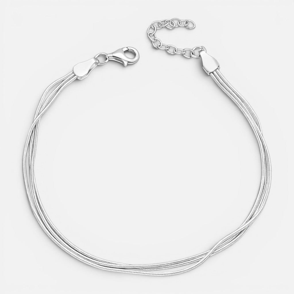 Pulsera Cola de Topo Triple