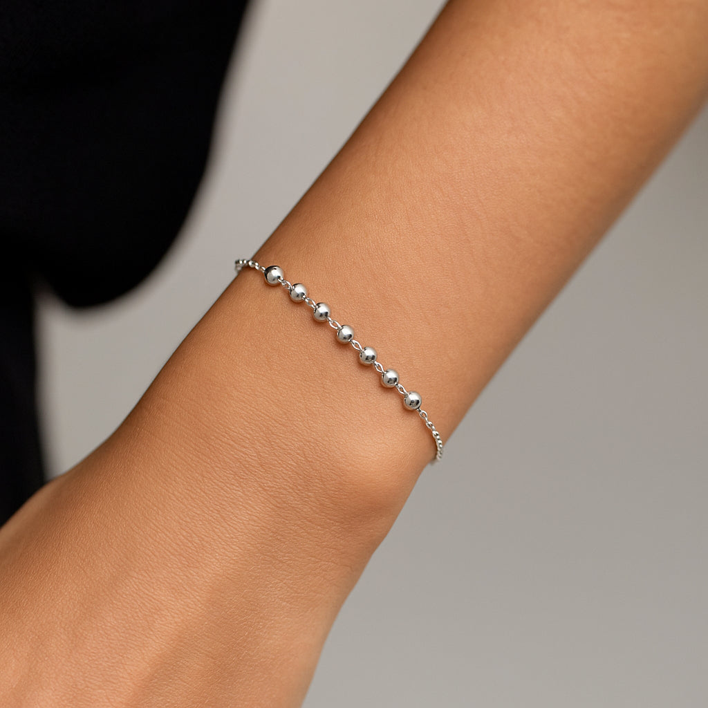Pulsera Tradicional con Esferas