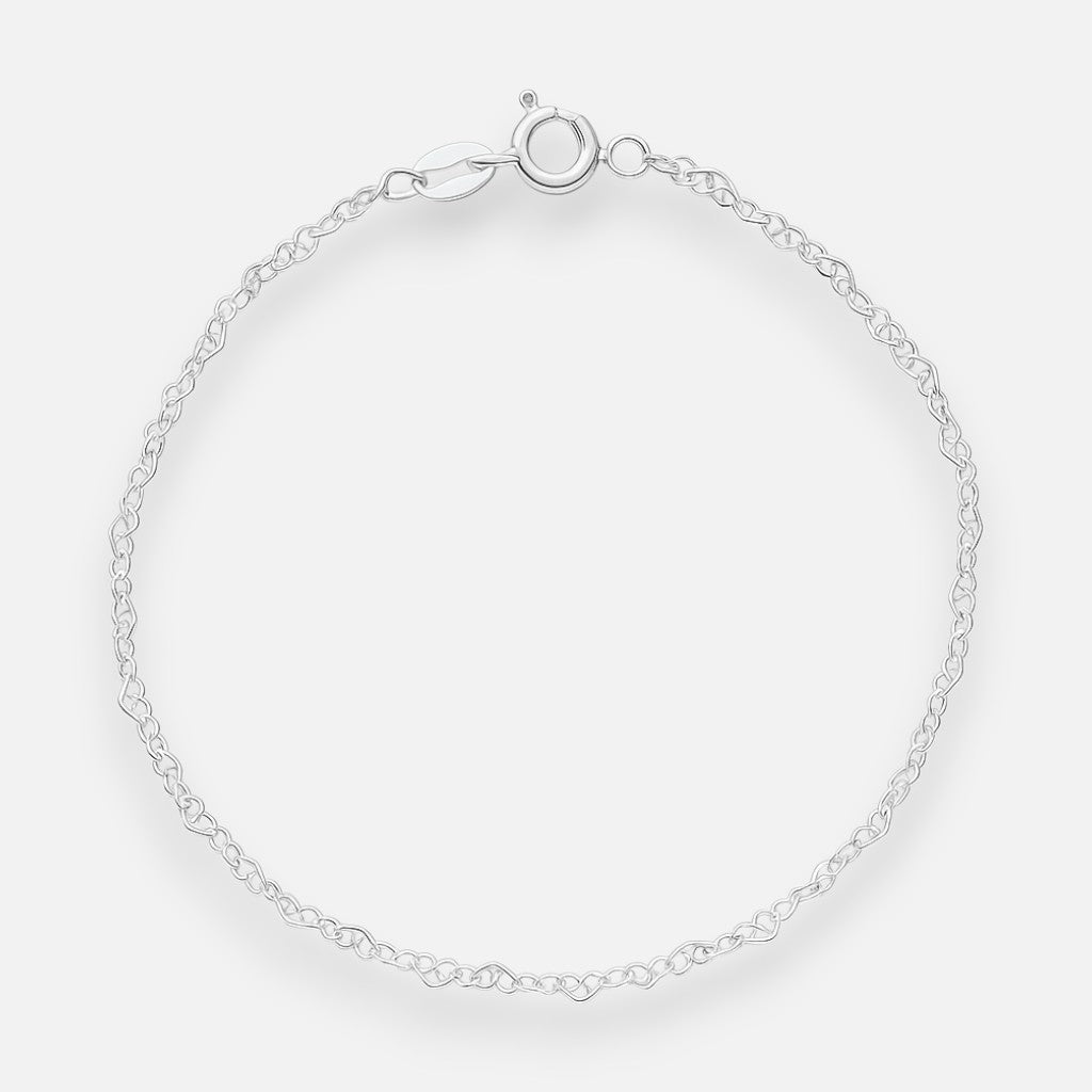 Pulsera Corazones Entrelazados