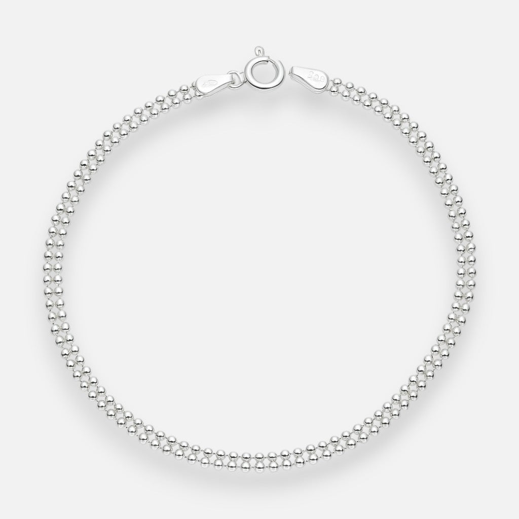 Pulsera Doble Esferas