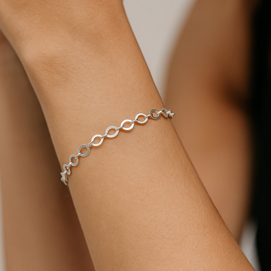 Pulsera Óvalos Rombo
