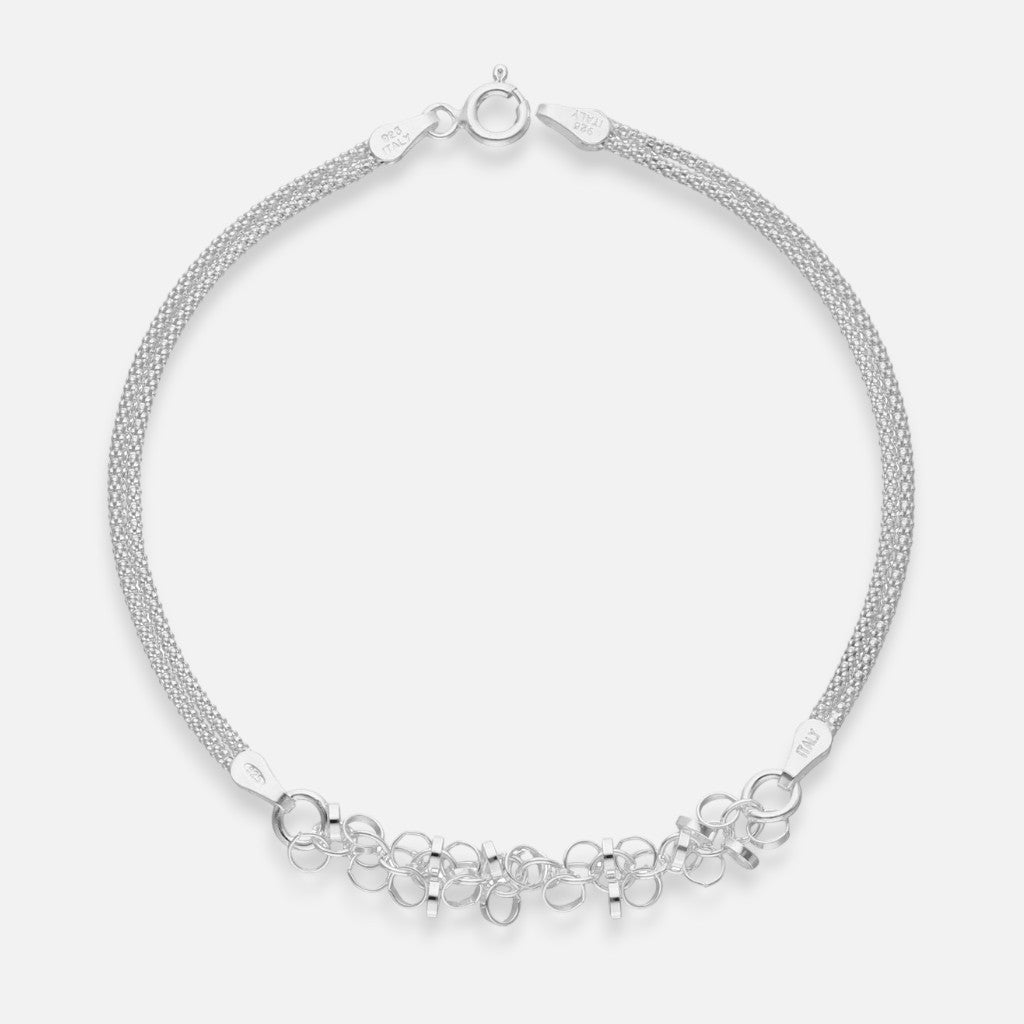 Pulsera Doble Espuma Círculos