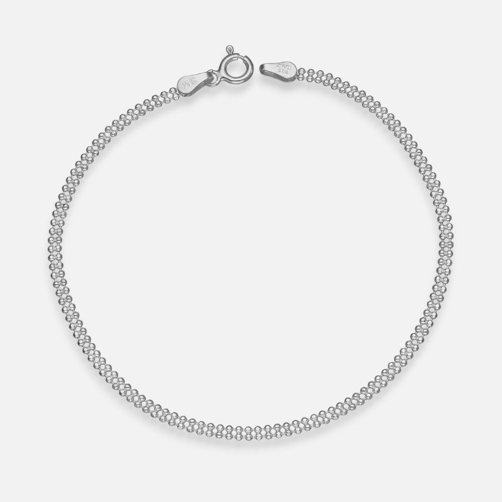 Pulsera Malla de Esferas
