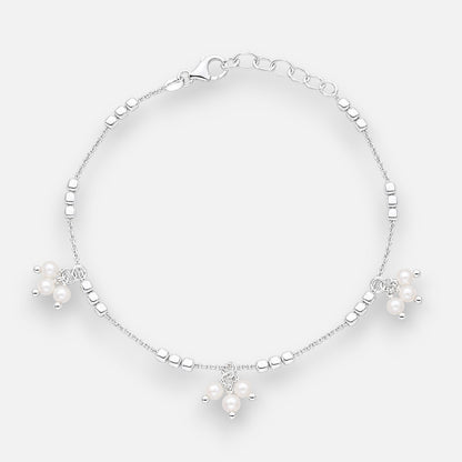 Pulsera Tradicional Cubos Perlas