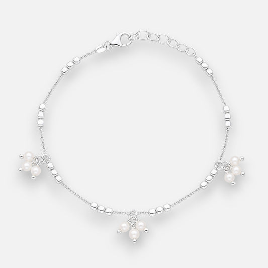 Pulsera Tradicional Cubos Perlas