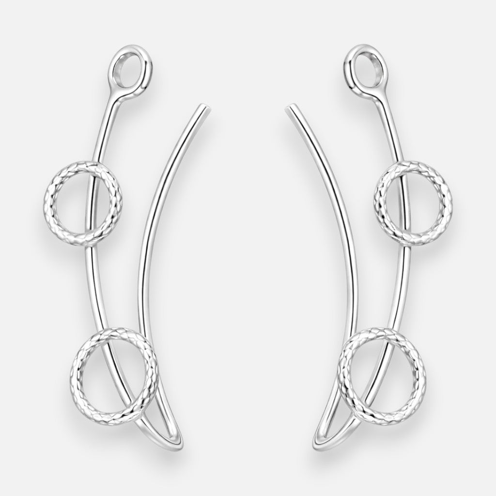 Aro Trepados Círculos Facetados