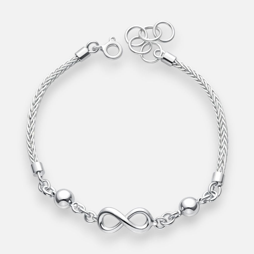 Pulsera Espiga Esferas Infinito
