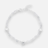 Pulsera Corazones Entrelasados