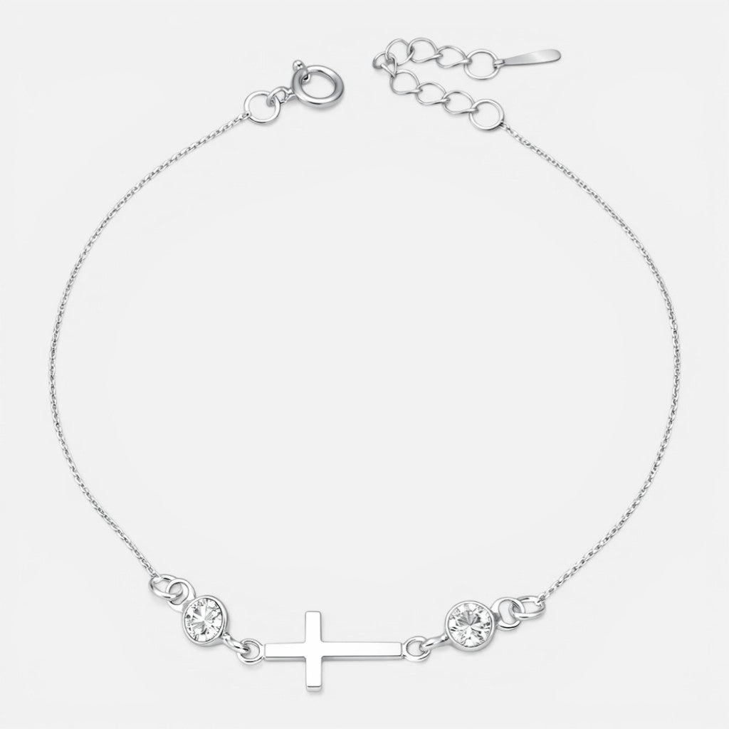 Pulsera Veneciana Cruz Circones