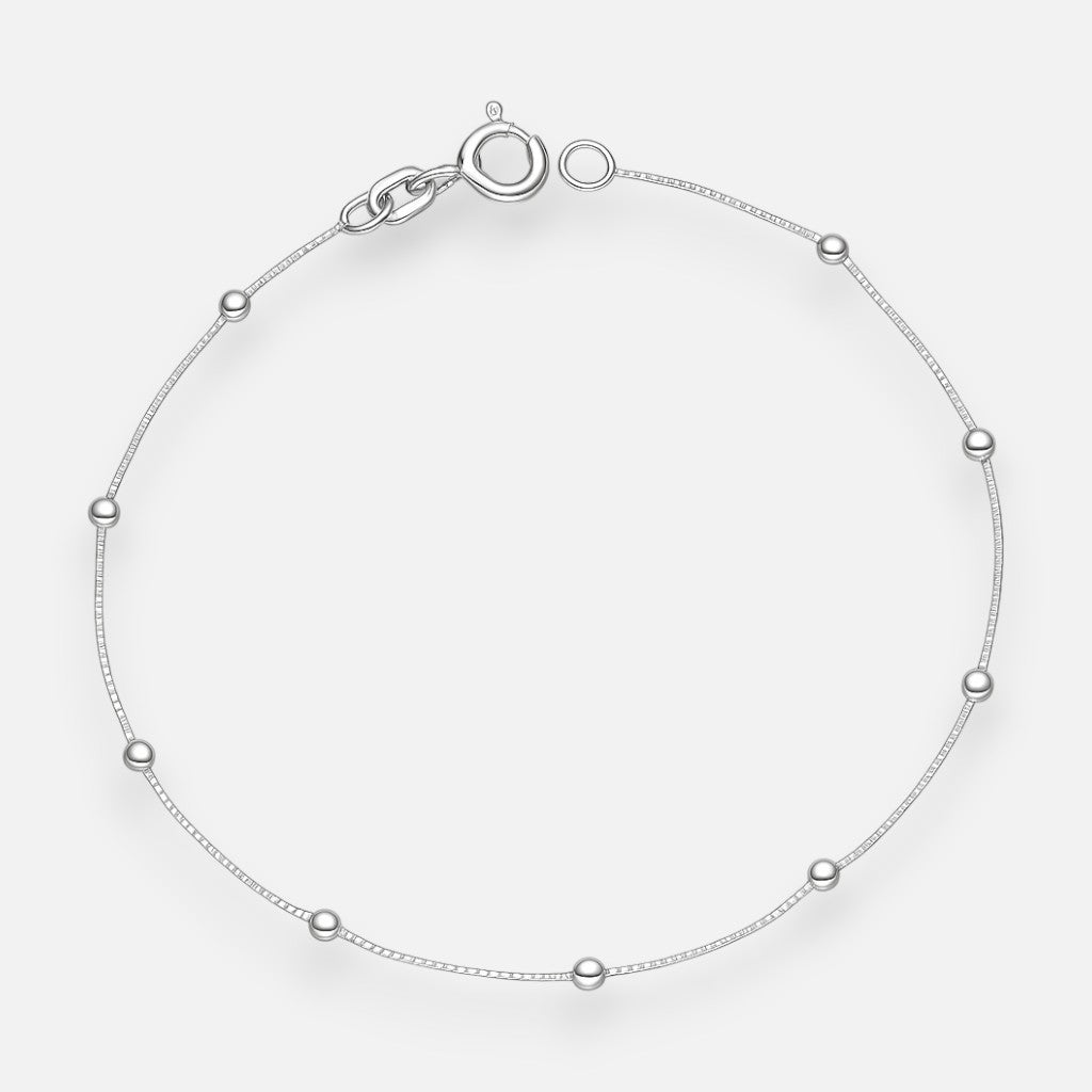 Pulsera Veneciana con Esferas 16 cm