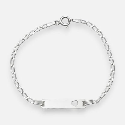 Pulsera Piocha Corazón Grumet 16 cm