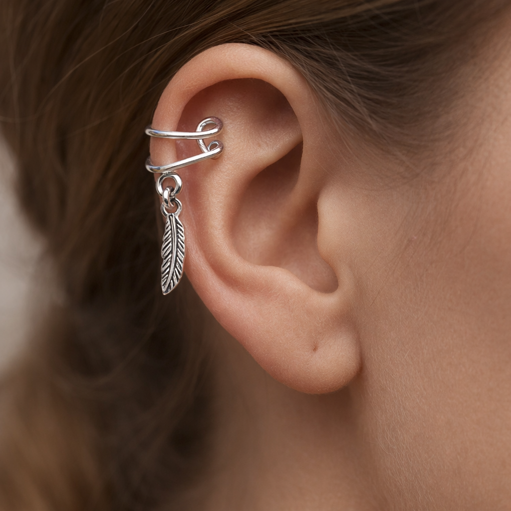 Aro Ear Cuff Pluma