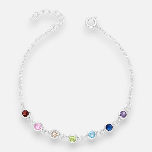 Pulsera Circones 7 Chakras