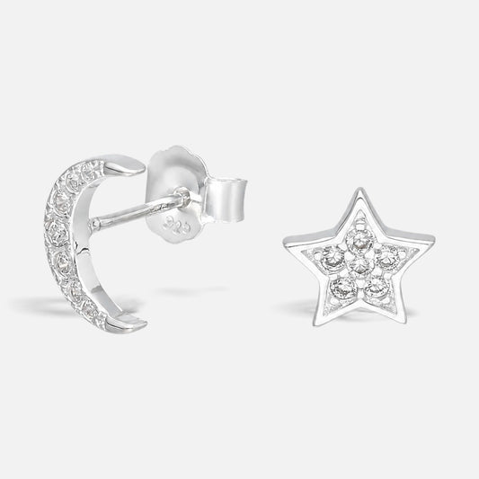 Aro Desigual Media Luna Estrella
