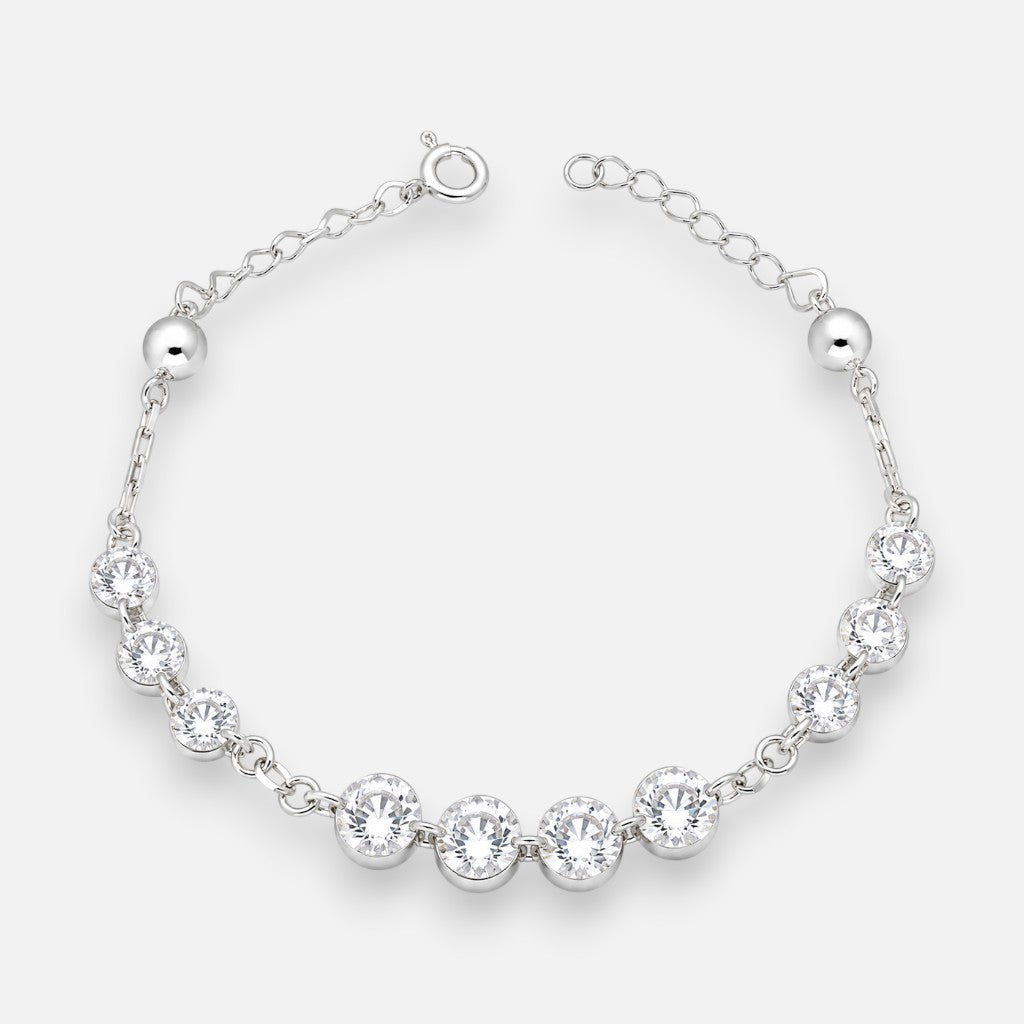 Pulsera Cristales Hecho con Swarovski® Esferas