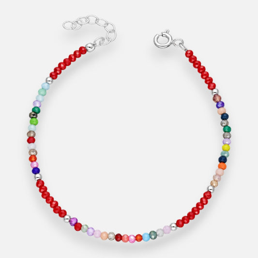 Pulsera Cristales Multicolor P21PC-002