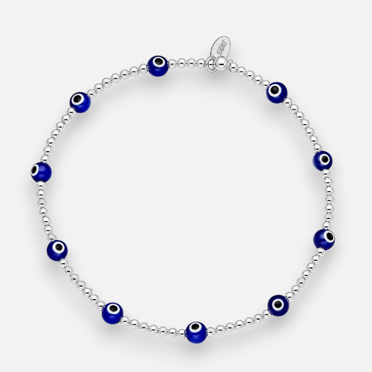 Pulsera Elástica Ojo Turco Esferas