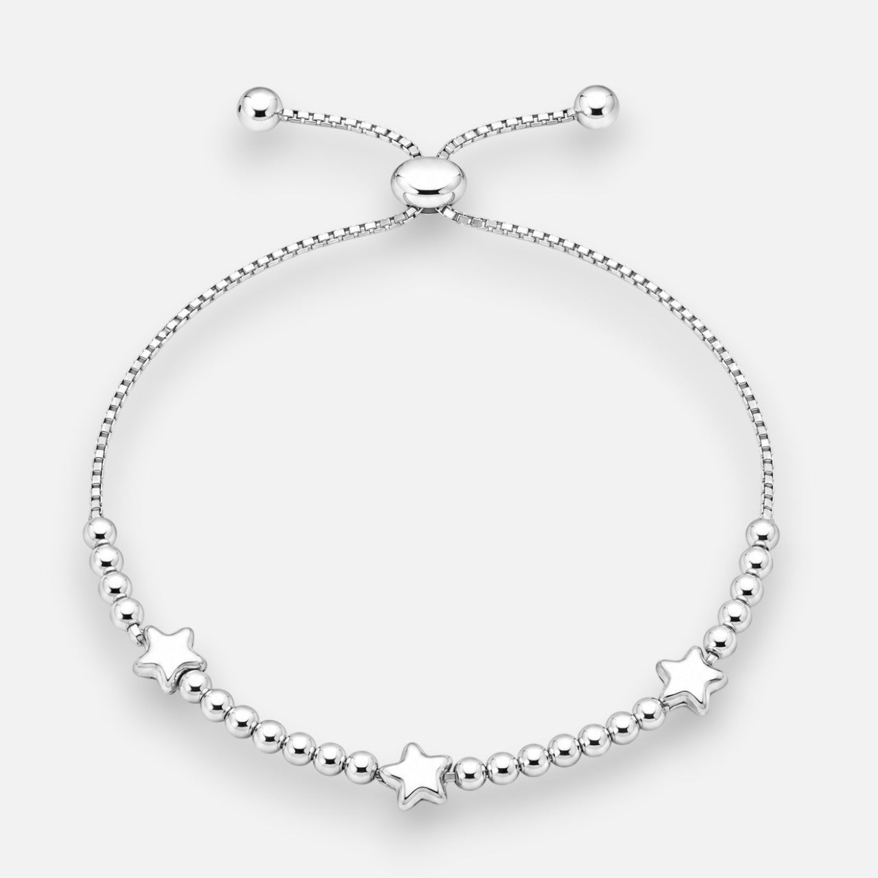 Pulsera Ajustable Estrellas Esferas