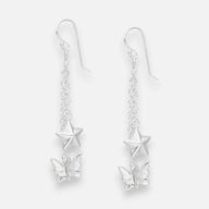 Aro Cadena Mariposa Estrella