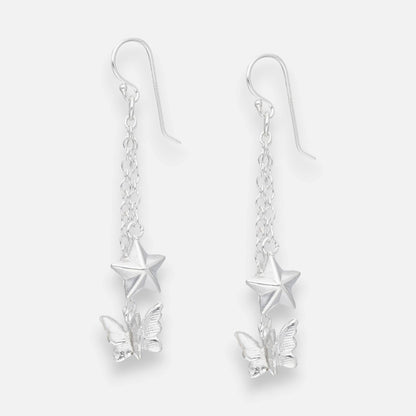 Aro Cadena Mariposa Estrella