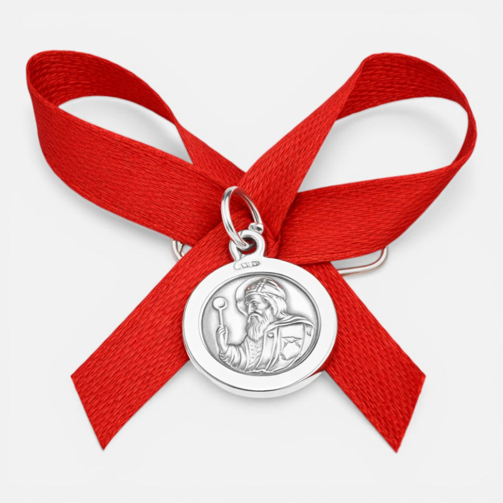 Prendedor San Benito Abad con Cinta 12 mm