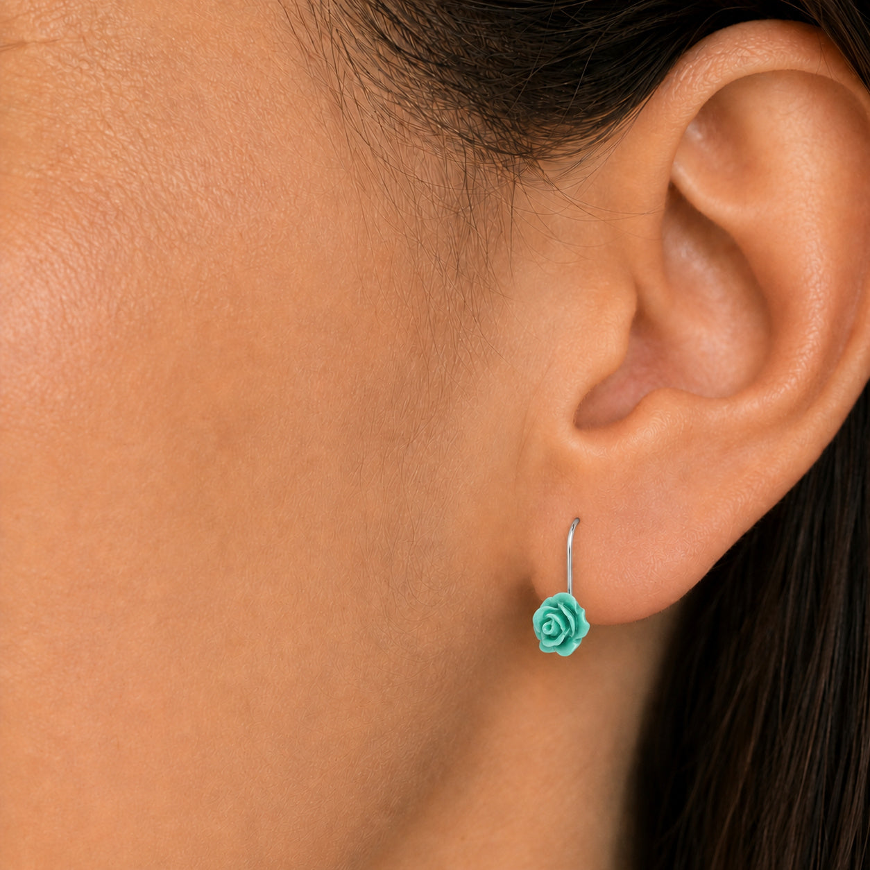 Aro Flor Verde 10 mm