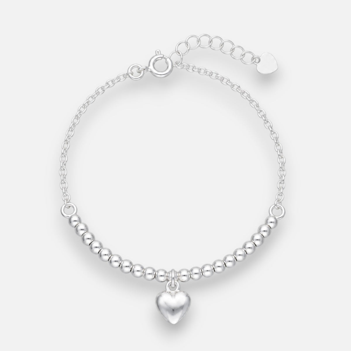 Pulsera Corazon Esferas