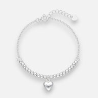 Pulsera Corazon Esferas