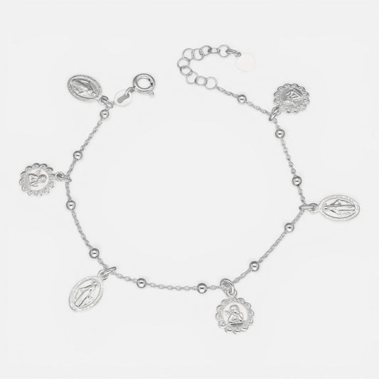 Pulsera Angel de la Guarda Virgen de los Rayos Milagrosa