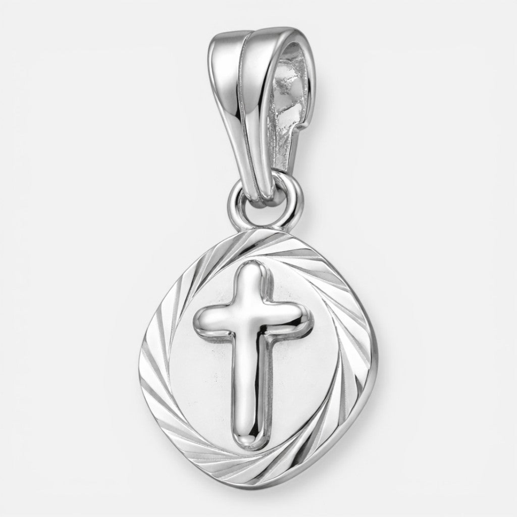 Colgante Cruz Facetada