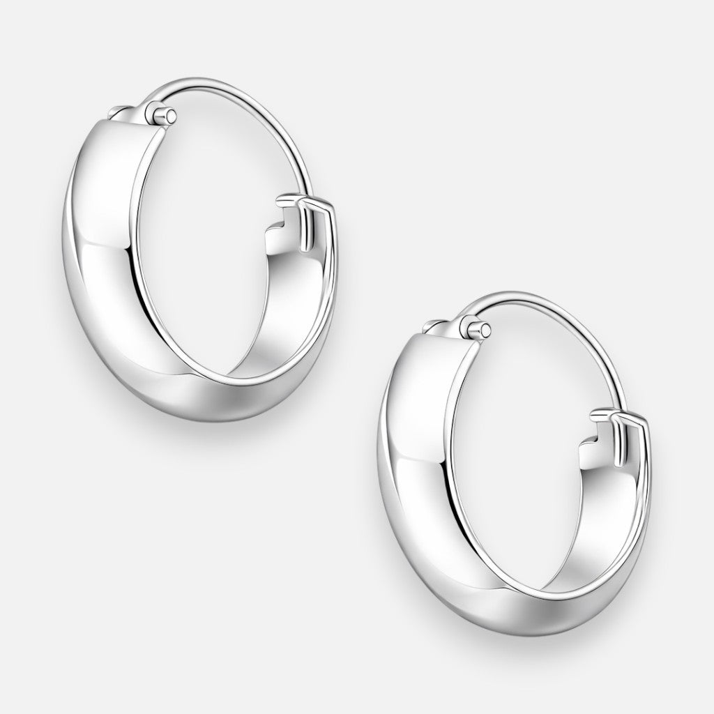 Argolla Estilo Bote 14 mm