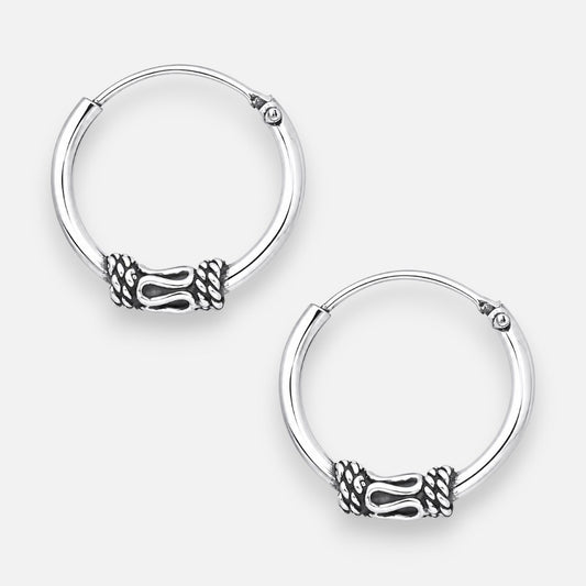 Argollas Bali 12 mm
