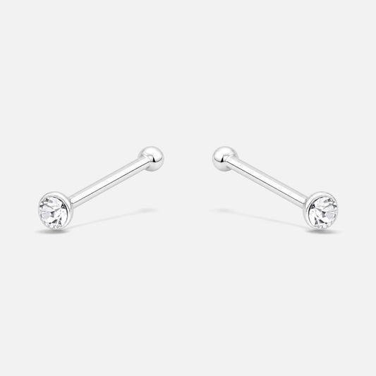 Aro Piercing Cristal Tornasol 1.5 mm