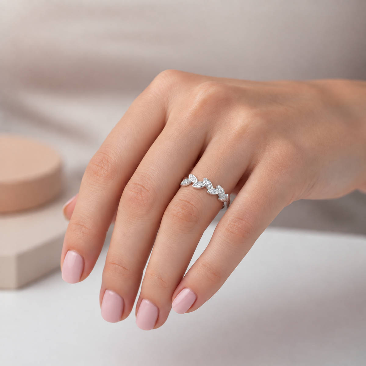 Anillo Espigas Circones
