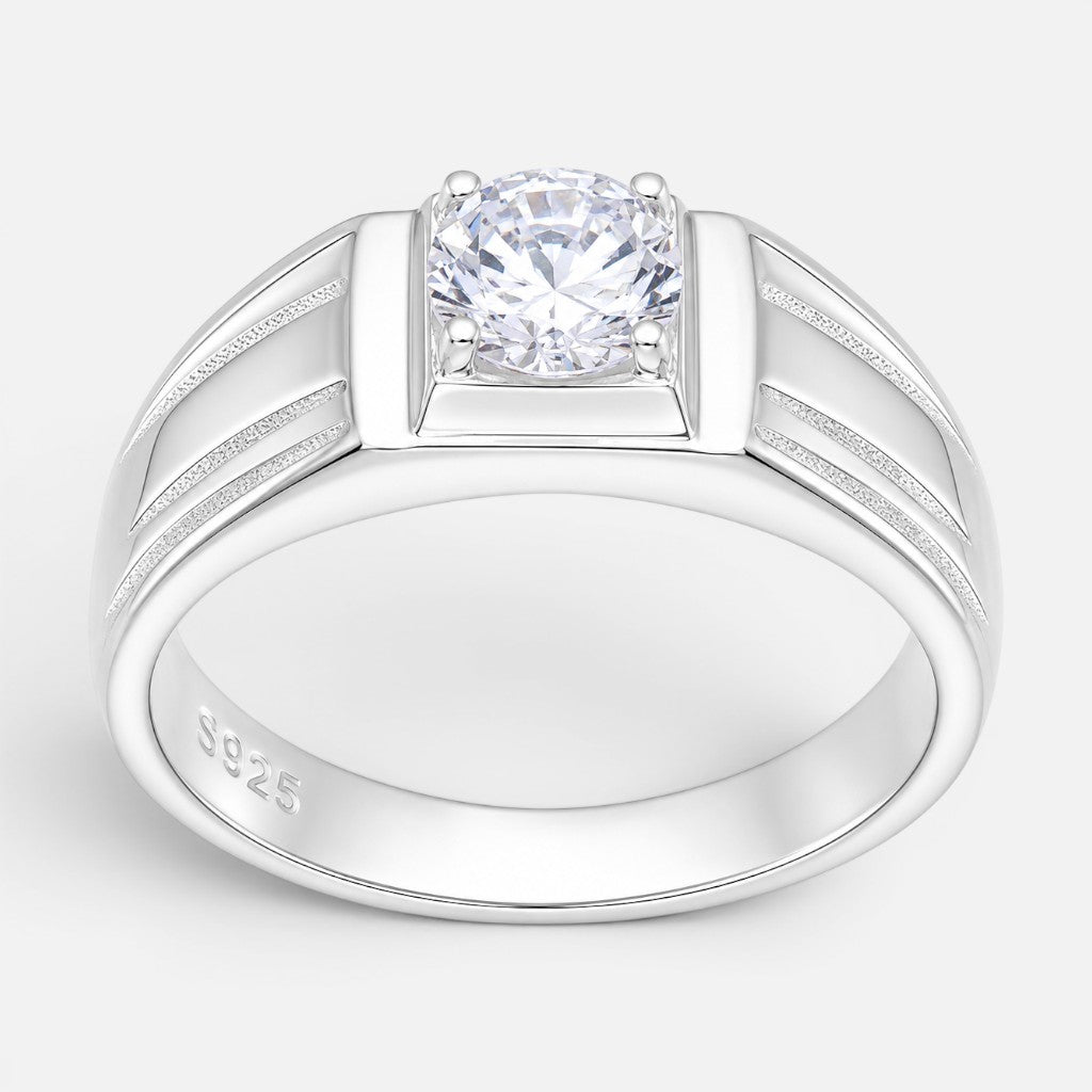 Anillo Sello Circón