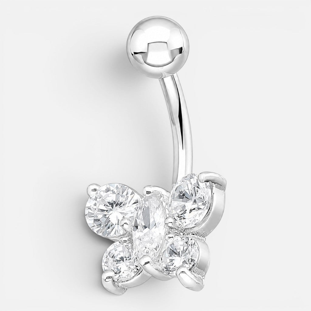 Piercing Ombligo Mariposa Circones