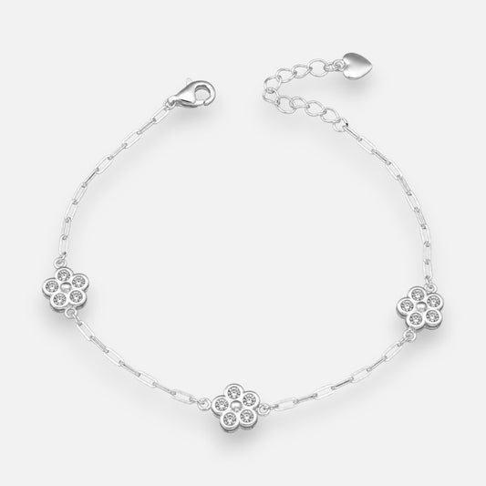 Pulsera Tradicional Flores Circones