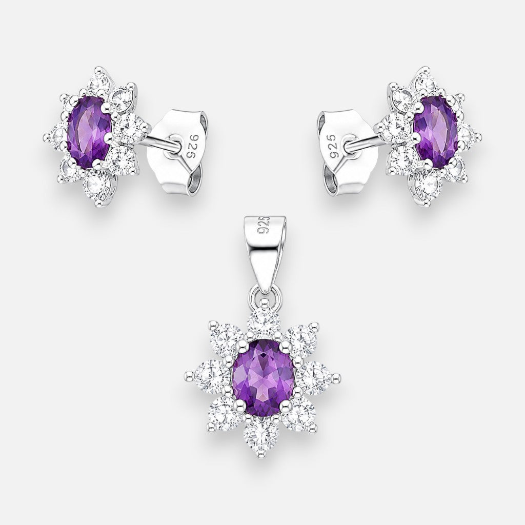 Conjunto Lady Circón Amatista