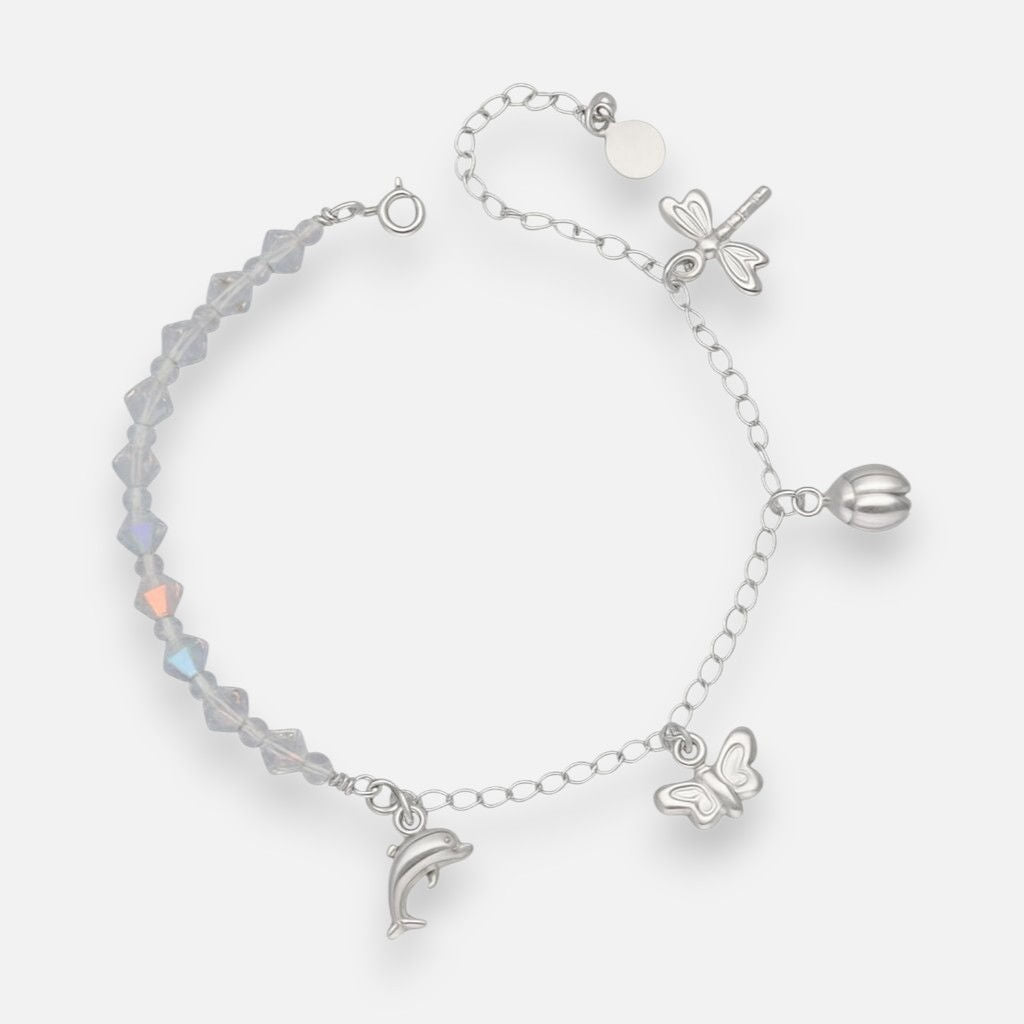 Pulsera Chiches Cristales Hecho con Swarovski®