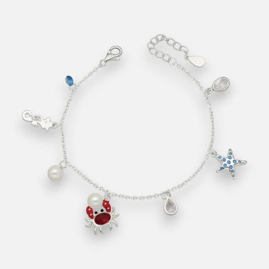 Pulsera Estrella Caballito de Mar Cangrejo Circones