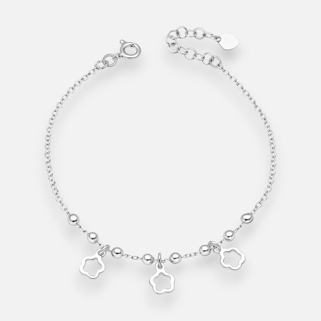 Pulsera Esferas Flores