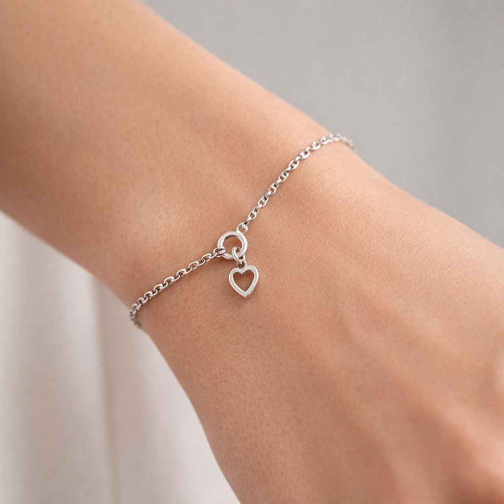 Pulsera Rolo Corazón