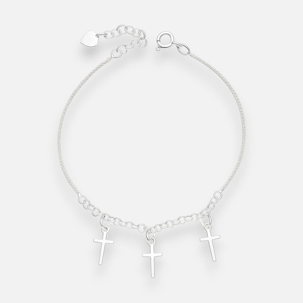 Pulsera Espuma Cruces