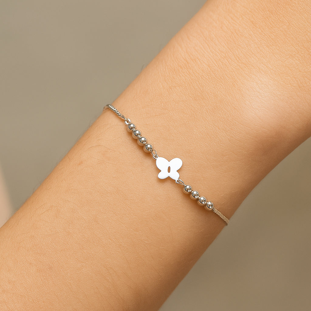 Pulsera Mariposa Esferas