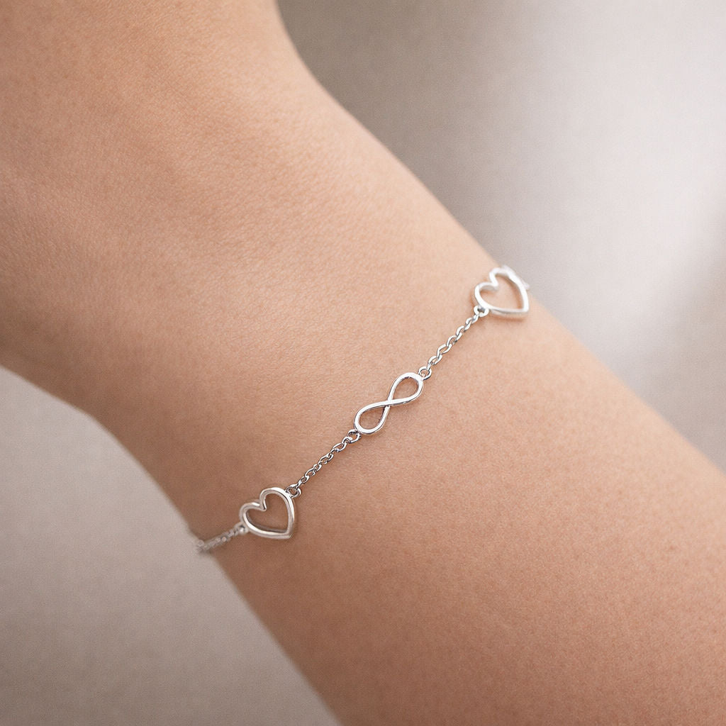 Pulsera Infinitos Corazones
