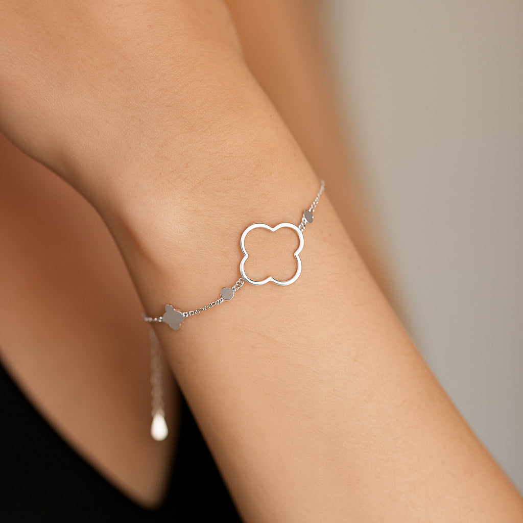 Pulsera Trébol de la Suerte