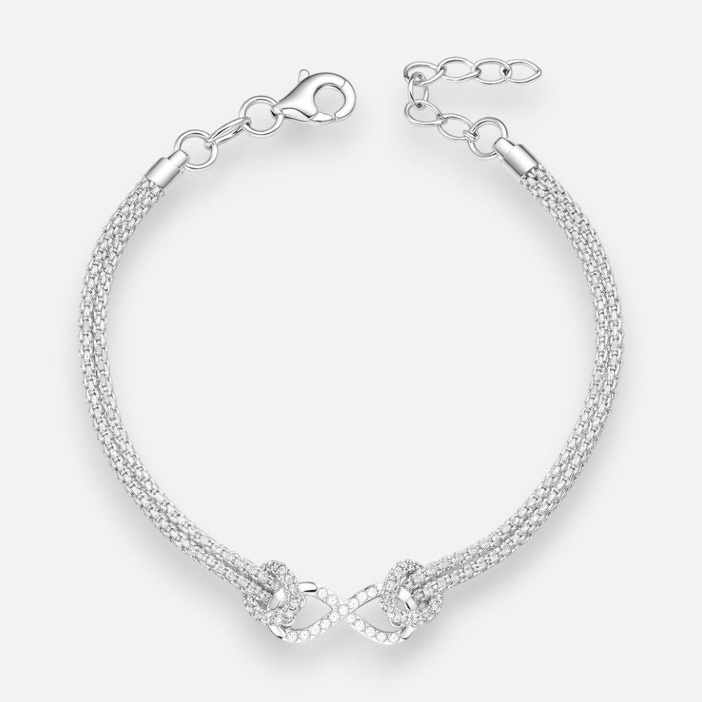 Pulsera Doble Espuma Infinito