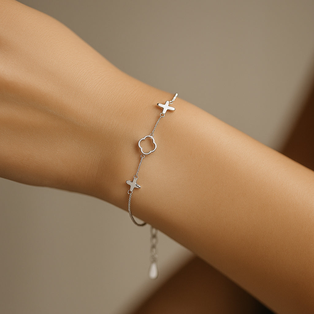 Pulsera Trébol de la Suerte