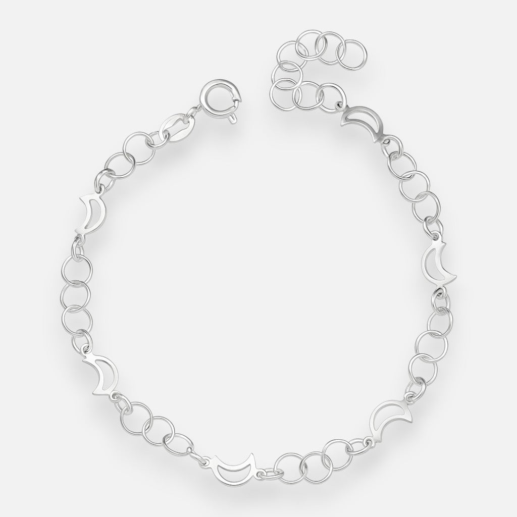 Pulsera Círculos Media Luna
